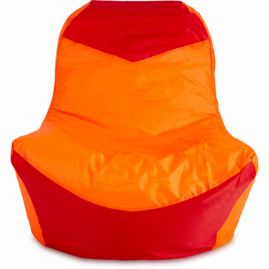 Кресло-мешок Классическое  Оранжевый и красный