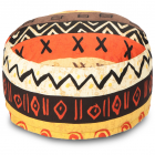 Пуфик мягкий Таблетка  Жаккард Африкан