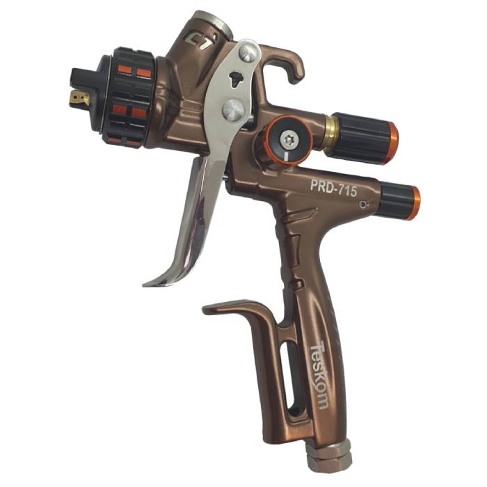 Teskom PRD 715 APR Краскопульт окрасочный, сопло (дюза) 1,4 мм., верхний бачок 600 мл.