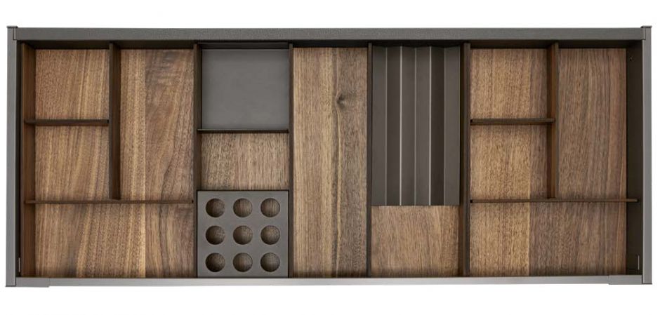 Модульный комплект мебели с раковиной Antonio Lupi RIQUADRO ФОТО