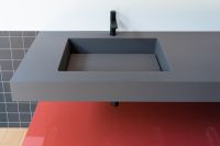 Модульный комплект мебели с раковиной в ванную Antonio Lupi Panta Rei схема 3