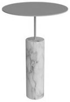 Столик для ванной комнаты Antonio Lupi BIVIO BIVIO4 основание NERO MARQUINIA схема 1