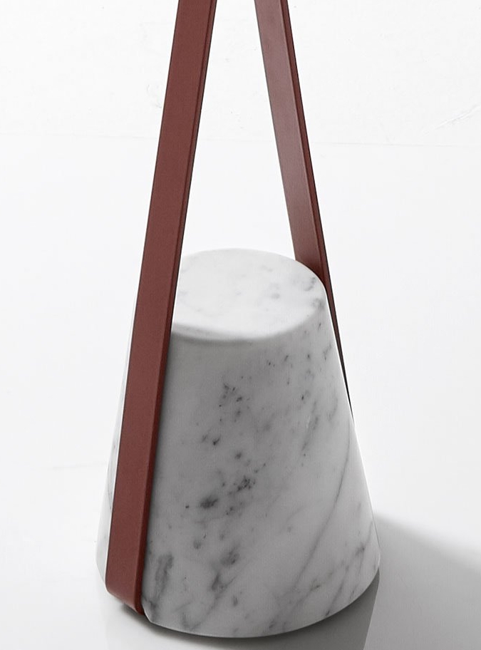 Столик для ванной комнаты Antonio Lupi Halo HALO1A Embossed lacquered ФОТО