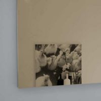 Тумба для ванной комнаты Antonio Lupi BESPOKE KIBM245_R1 рама Bronz, корпус Skin cenere, фасад Bronz mirror схема 2