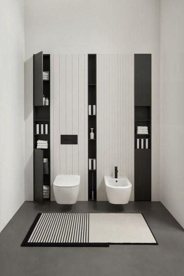 Шкаф в ванную комнату Antonio Lupi MEZZANA схема 2