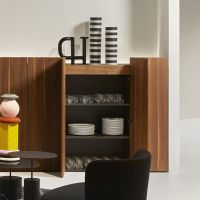 Шкаф подвесной Antonio Lupi ALBO5472W с LED подсветкой 2 дверки, с топом NOCE CANALETTO схема 1 Шкаф подвесной Antonio Lupi ALBO5472W с LED подсветкой 2 дверки, с топом NOCE CANALETTO схема 1