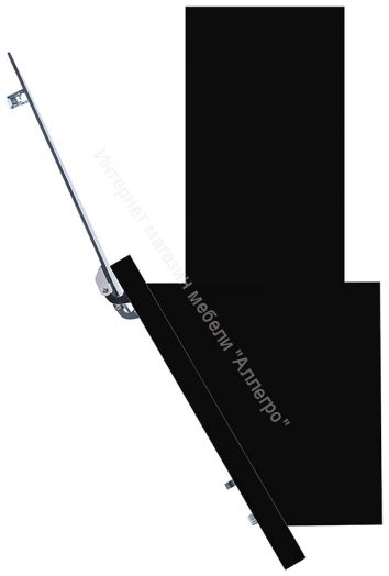 Вытяжка Weissgauff GAMMA 50 PB BL чёрный