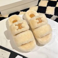 Тапочка меховые CELINE Premium
