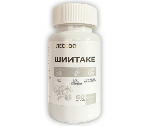 Шиитаке, 60 капсул х 450 мг