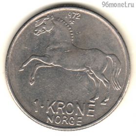 Норвегия 1 крона 1972