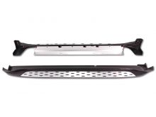 Подножки боковые, Мерседес стиль для КИА Спортейдж 4