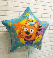 Шар круг 56 см Три кота Коржик