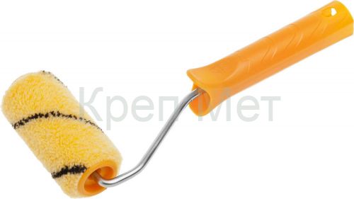 STAYER DUALON, 30 х 100 мм, бюгель 6 мм, ворс 7 мм, полиакрил, все виды ЛКМ, малярный миди-валик с ручкой (03184-10)