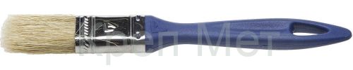 STAYER UNIVERSAL, 20 мм, 3/4″, светлая натуральная щетина, пластмассовая ручка, все виды ЛКМ, плоская кисть, Professional (01085-20)
