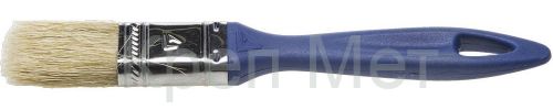 STAYER Universal, 25 мм, 1″, натуральная щетина, пластмассовая ручка, все виды ЛКМ, плоская кисть, Professional (01085-25)