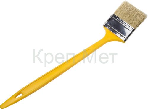 STAYER UNIVERSAL, 63 мм, 2,5″, щетина светлая натуральная, пластмассовая ручка, все виды ЛКМ, радиаторная кисть (0110-63)