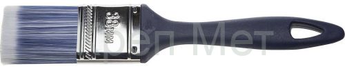 ЗУБР АКВА, КП-13, 38 мм, 1.5″, искусственная щетина, пластмассовая ручка, для высокотекучих ЛКМ, плоская кисть (4-01013-038)