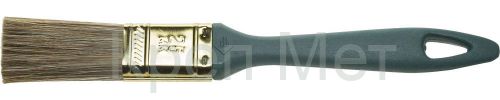 ЗУБР Аква КП-14, 25 мм, 1″, смешанная щетина, пластмассовая рукоятка, плоская кисть (4-01014-025)