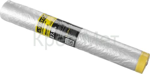 STAYER 15 м, 2.7 м, 9 мкм, с клейкой лентой маскер, защитная пленка, Professional (12255-270-15)