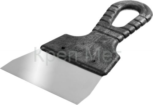 СИБИН 100 мм, пластиковая ручка, нержавеющий шпатель (10079-100)