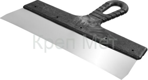 СИБИН 300 мм, пластиковая ручка, нержавеющий фасадный шпатель (10079-300)