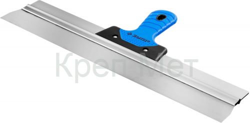 ЗУБР 470 мм, усиленная алюминиевая направляющая, двухкомпонентная ручка, нержавеющий, фасадный шпатель, Профессионал (10049-47)