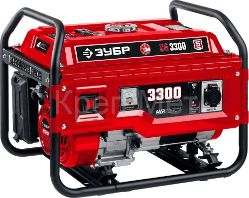 ЗУБР 3300 Вт, бензиновый генератор (СБ-3300)