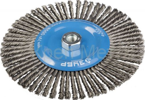 ЗУБР 200 мм, стальная проволока 0.5 мм, щетка дисковая для УШМ (35192-200)