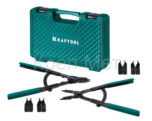 KRAFTOOL HEAVY 400 внешний/внутренний, съемник стопорных колец (22815)