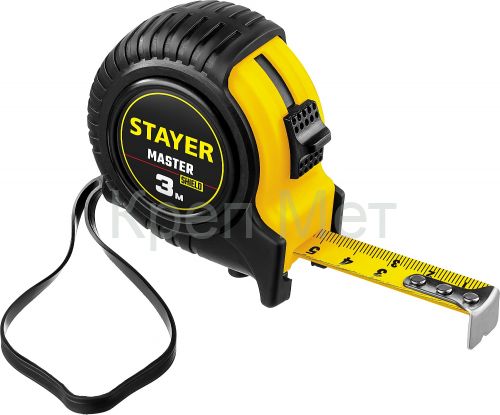 STAYER 3 м х 16 мм, рулетка (34025-03)