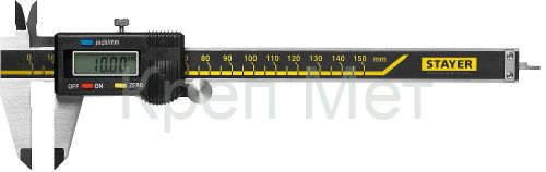 STAYER 150 мм, электронный штангенциркуль, Professional (34410-150)