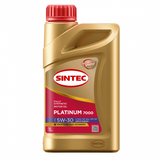 Sintec Platinum 7000 5W-30 ILSAC GF-6A API SP, 1л