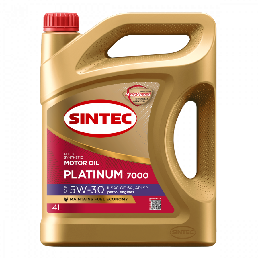 Sintec Platinum 7000 5W-30 ILSAC GF-6A API SP, 4л