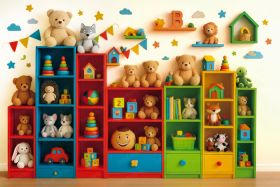 Фон стена "Kids wall №8"