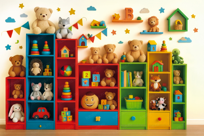 Фон стена "Kids wall №8"