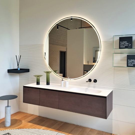 Модульный комплект мебели с раковиной Antonio Lupi Panta Rei для ванной комнаты