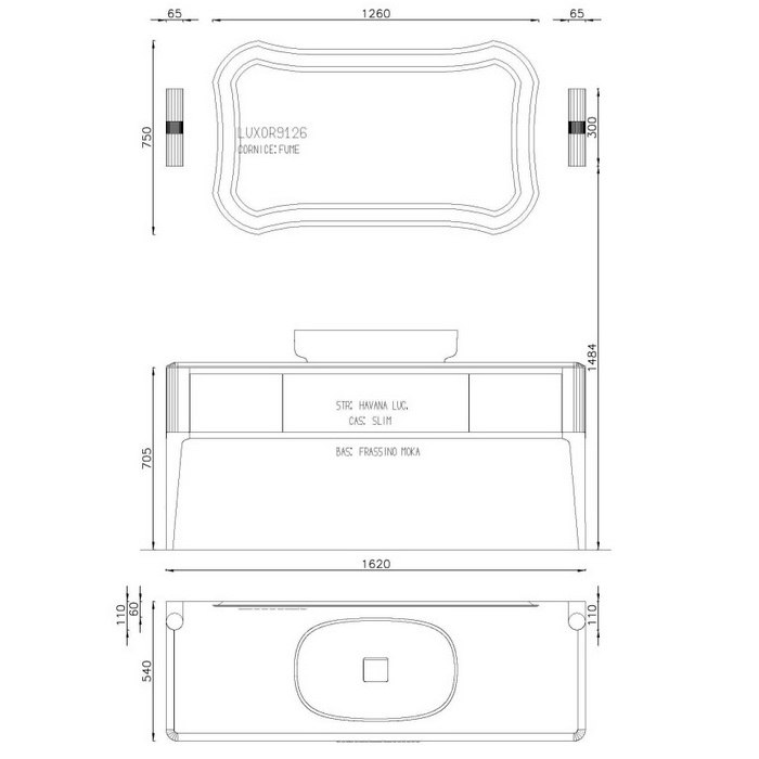 Модульный комплект напольный Antonio Lupi ILBagno со смесителем ФОТО