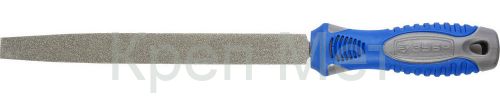 ЗУБР 200 мм, P 120, напильник алмазный плоский (33390-200-120)