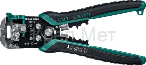 KRAFTOOL TK-10, 0.05 - 10 мм2, автоматический стриппер (22639)