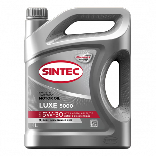 Sintec Luxe 5000 5W-30 A3/B4 SL/CF, 4л