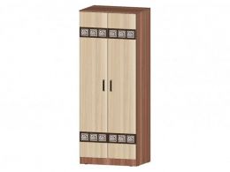 Коста-Рика Шкаф 2х ств. (ш800*г570*в2300мм) Ясень шимо комбинированный