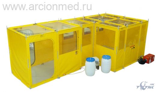 BIOBOX EBX-06 Защитный бокс для изолирования инфицированных больных