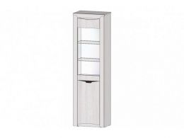 Регина Пенал со стеклом (ш610*г380*в2105мм) Анкор светлый