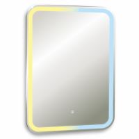 Зеркало ABBER See AG6106S с подсветкой, сенсорный выключатель, диммер схема 1