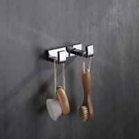 Крючок двойной ABBER Westen AA1750 хром схема 3