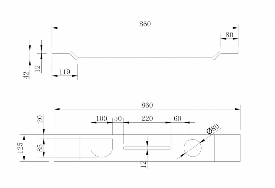 Полка для ванны ABBER Stein AS1601 белая матовая ФОТО