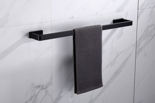 Полотенцедержатель ABBER Westen AA1754B черный матовый схема 3 Полотенцедержатель ABBER Westen AA1754B черный матовый схема 3