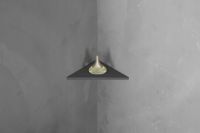 Угловая полочка для ванной комнаты ABBER Stein AS1652LMB черная матовая схема 3