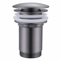 Донный клапан ABBER AF0010NG с переливом, клик-клак, никель схема 1 Донный клапан ABBER AF0010NG с переливом, клик-клак, никель схема 1