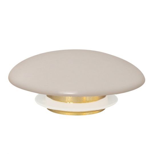 Накладка на слив для раковины ABBER AC0014MBE светло-бежевая матовая, керамика схема 3